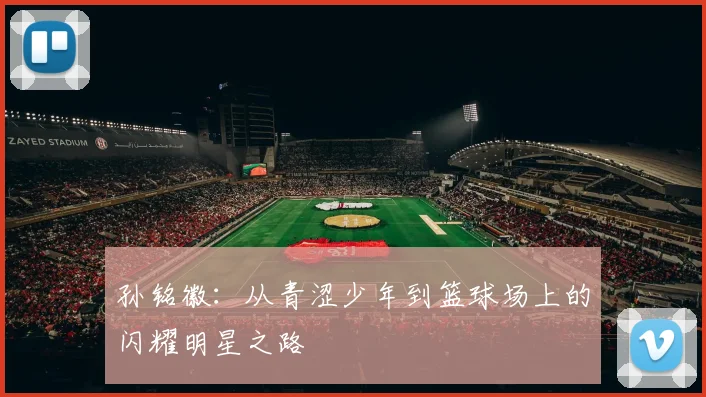 孙铭徽：从青涩少年到篮球场上的闪耀明星之路
